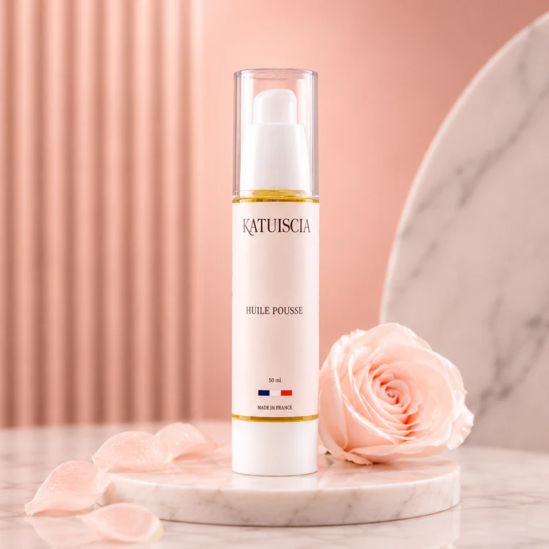 Soin d'exception Huile pousse - Cosmétique Botanique KATUISCIA